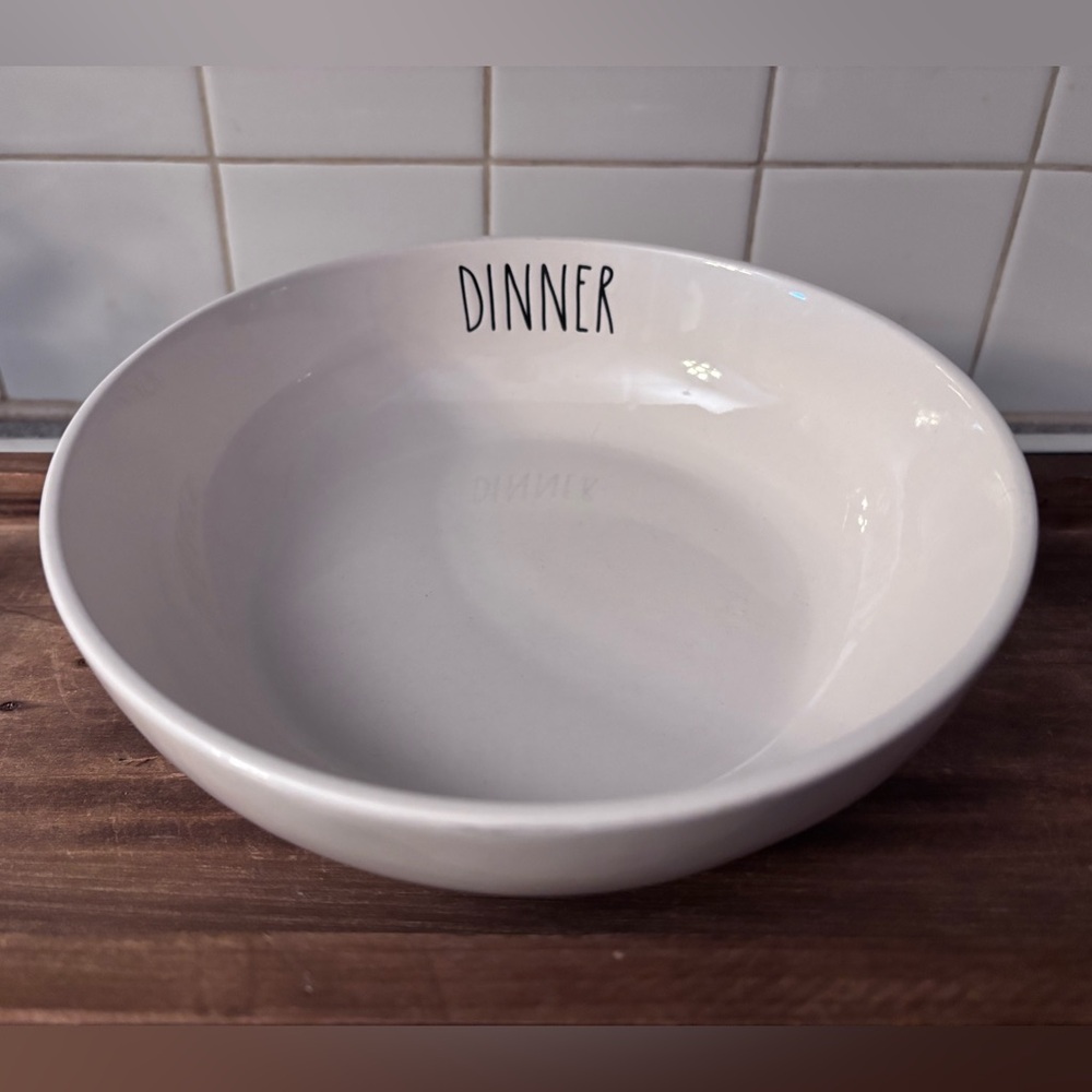 Rae Dunn Ceramic Pasta  Dinner Bowl